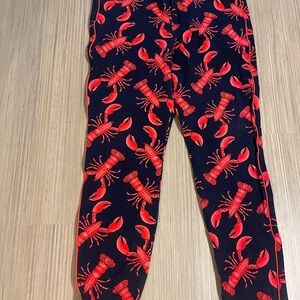 Old Navy Lobster Print Pixie Ankle Pants